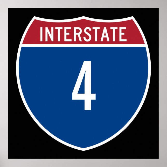 Interstate 4 poster (Framsidan)