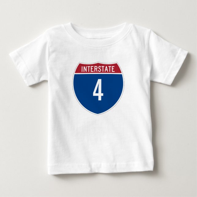 Interstate 4 T-Shirt (Framsida)