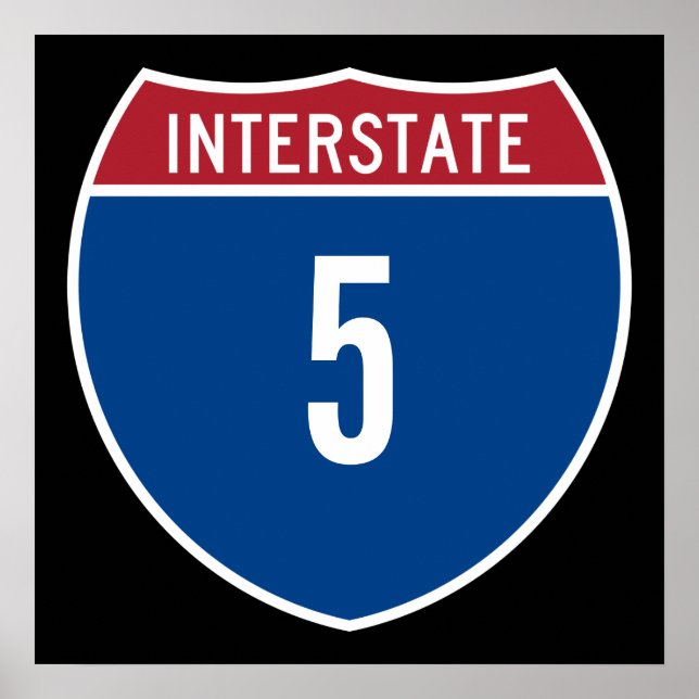 Interstate 5 poster (Framsidan)