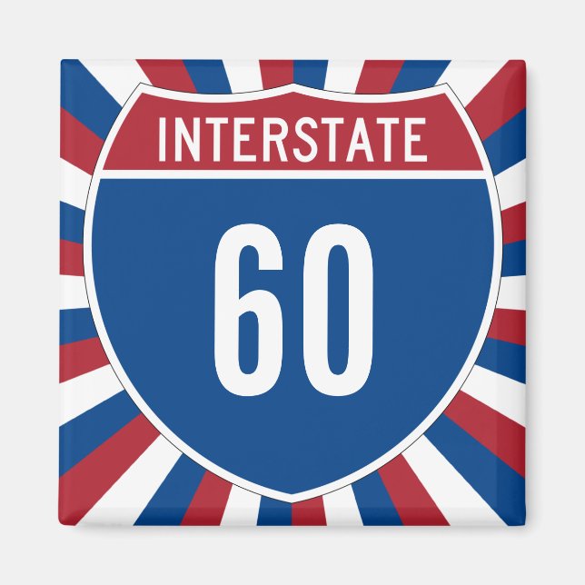 Interstate 60 magnet (Framsidan)