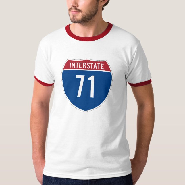 Interstate 71 T-Shirt (Framsida)