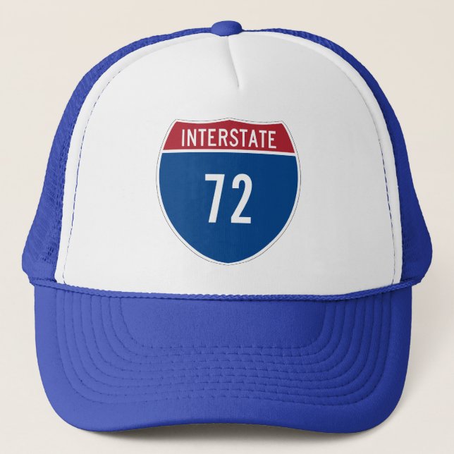Interstate 72-mössa truckerkeps (Framsida)