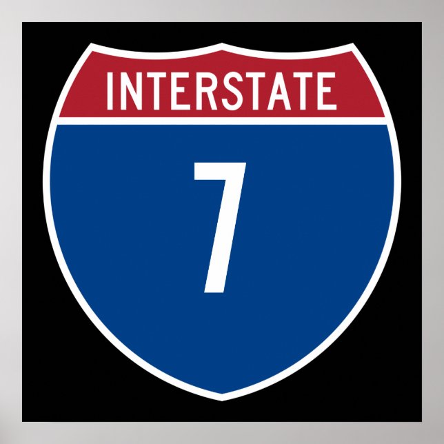 Interstate 7 poster (Framsidan)