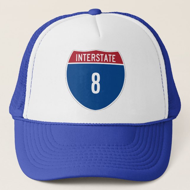 Interstate 8 Hat Keps (Framsida)