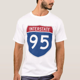 Interstate 95 Highway Shield Shit T Shirt
