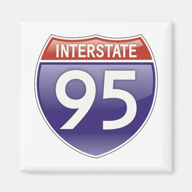 Interstate 95 magnet (Framsidan)