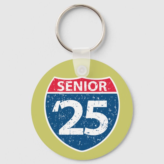 Interstate Senior '25 Nyckelring (Framsida)