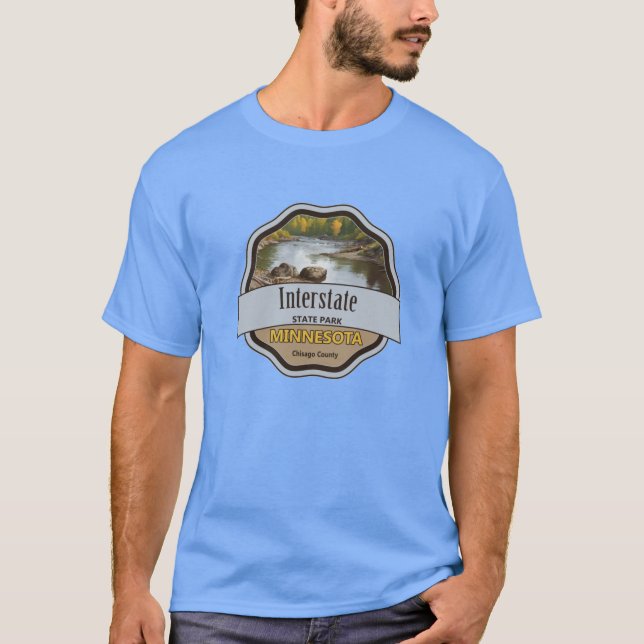 Interstate State Park T Shirt (Framsida)