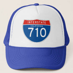Interstate underteckna 710 - Kalifornien Truckerkeps