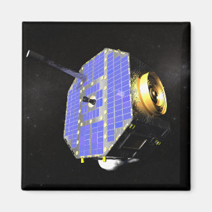 Interstellar den satellit- gränsutforskaren magnet