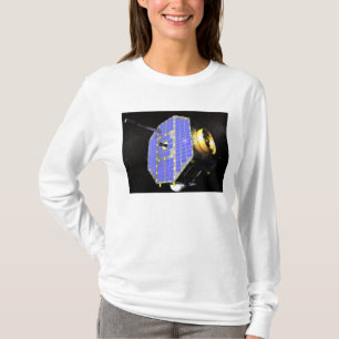 Interstellar den satellit- gränsutforskaren t-shirt
