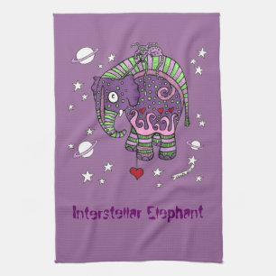 Interstellar elefantTeahandduk Kökshandduk