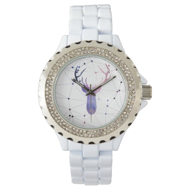 Interstellär hjort armbandsur (Framsida)