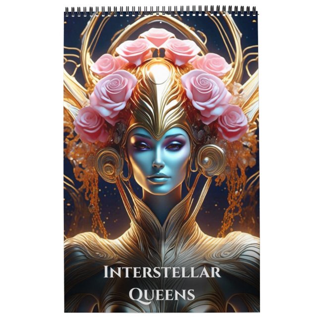 Interstellär Queens by Ivy and Fladdermus Art Kalender (Omslag)