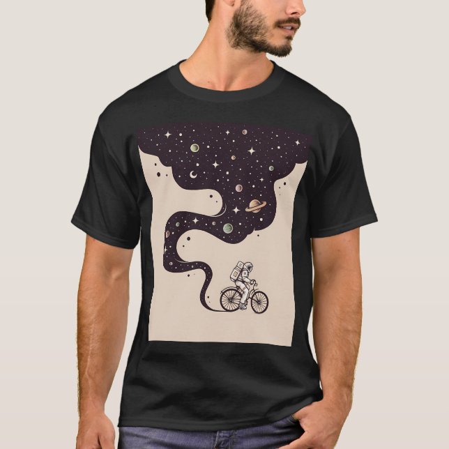 Interstellär resa t shirt (Framsida)