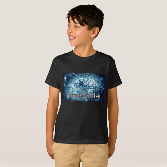 Interstellar t-skjorta tee shirt (Hel framsida)