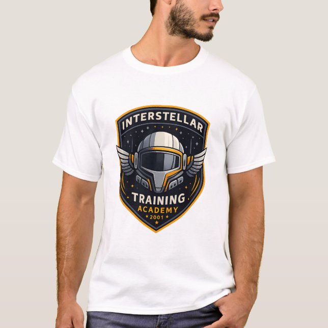 Interstellar Training Academy Men’s T-Shirt (Framsida)