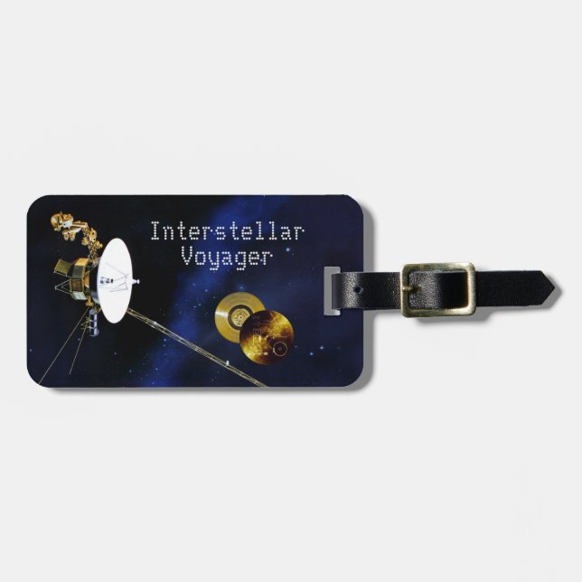 Interstellär Voyager-rymdfarkoster Bagagebricka (Horisontell Framsida)