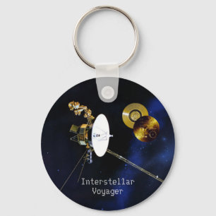 Interstellär Voyager-rymdfarkoster Nyckelring