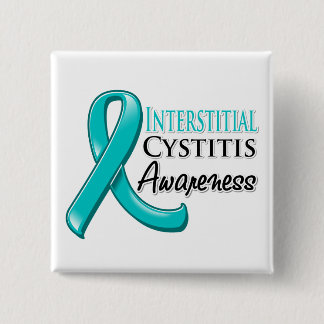 Interstitiell cystitis Awareness Ribbon Knapp