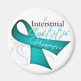 Interstitiell cystitis Awareness Ribbon Magnet