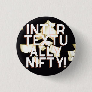 Intertextuellt nifty Pin #2 Knapp
