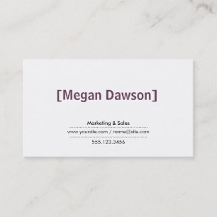 Intervall (druvor) visitkort