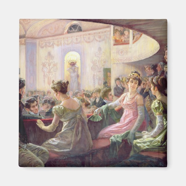 Intervall på teatern magnet (Framsidan)