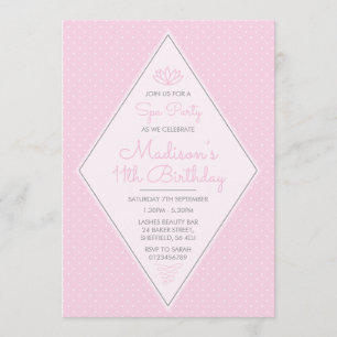 Intervalltema födelsedagsfest inbjudan