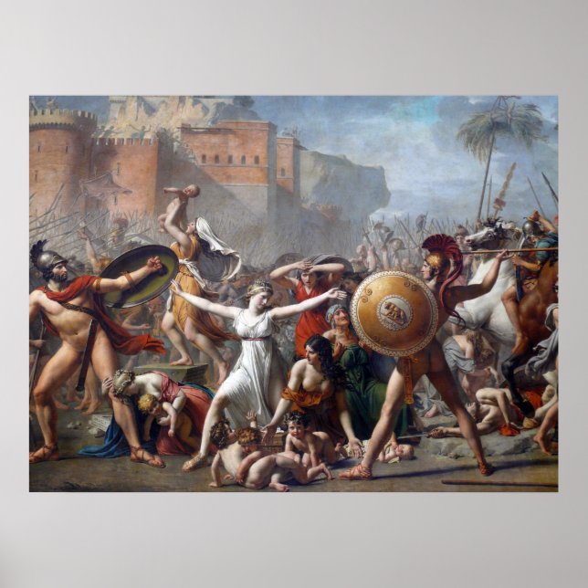 Intervention av Sabine Women Poster (Framsidan)