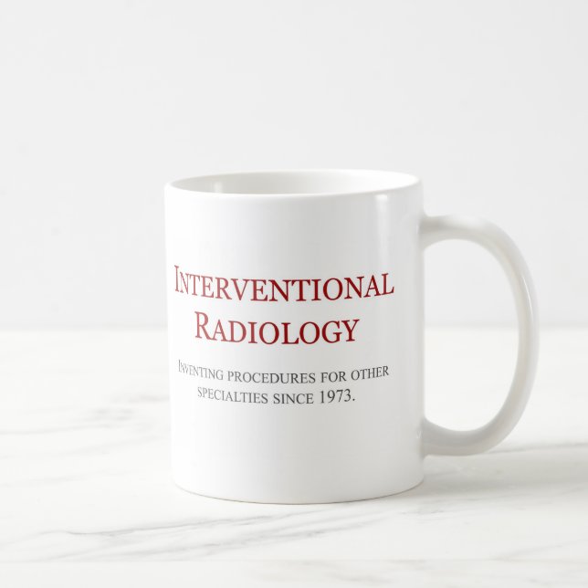 Interventional radiologi kaffemugg (Höger)