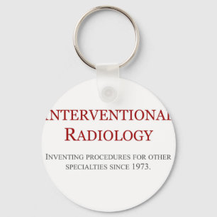 Interventional radiologi nyckelring