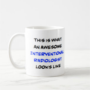 interventionell radiolog, fantastisk kaffemugg