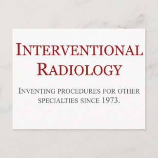 Interventionell radiologi vykort
