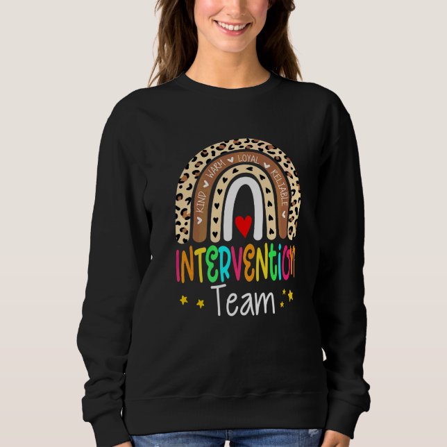 Interventionslärare Specialisttrupp Para Interve T Shirt (Framsida)