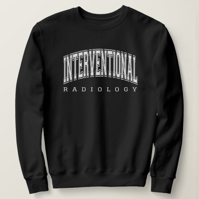 Interventionsradiologisk IR-sjuksköterska röntgens T Shirt (Design framsida)