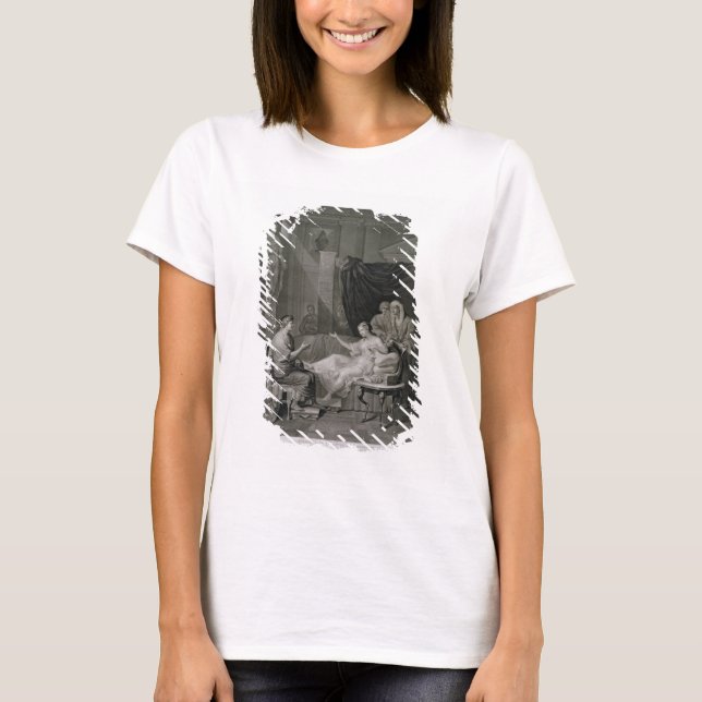 Intervju med Augustus och Cleopatra, graverad T Shirt (Framsida)