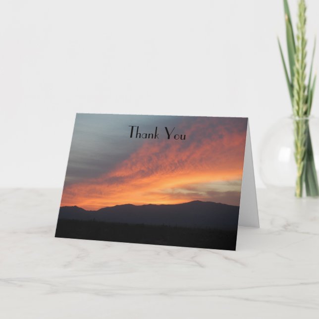 Intervjuskort för tack kort (Framsida)