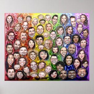 Interwoven Humanity Poster
