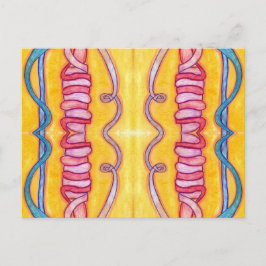 Intestine Postcard Vykort