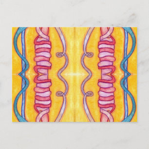 Intestine Postcard Vykort