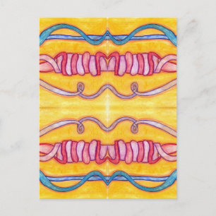 Intestine Postcard Vykort