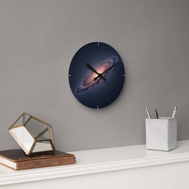 Intill den Universe Round Clock Rund Klocka (Kontor)