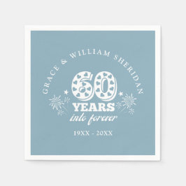 Intill för 60:e Bröllop-årsdagen Pappersservett