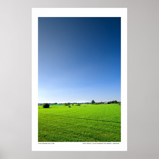 Intill rymd poster (Framsidan)