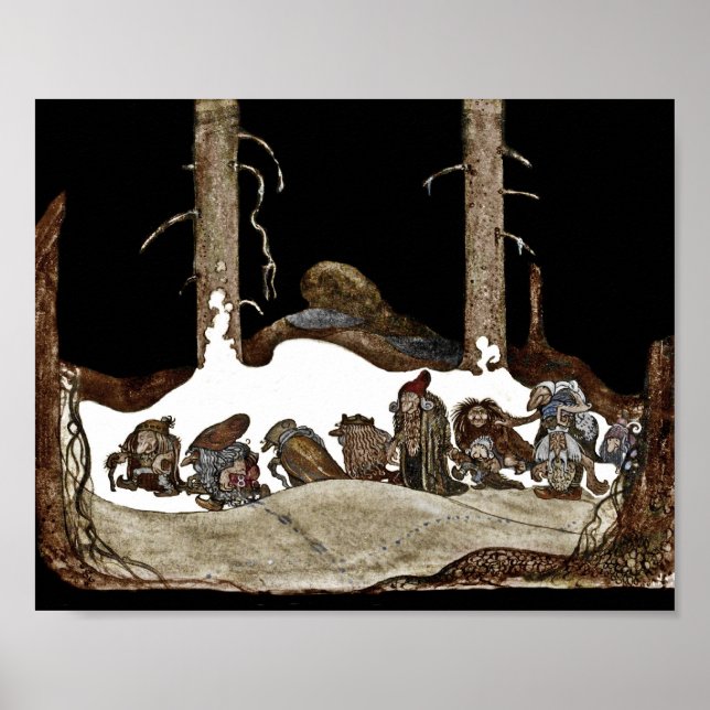 Intill vinternatten poster (Framsidan)