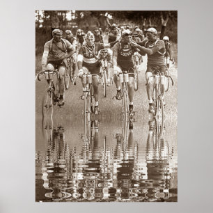 INTIM PORTRÄTT AV TOUR DE FRANCE Reflektion Poster