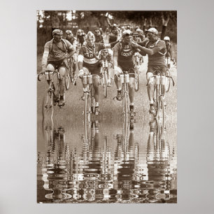 INTIM PORTRÄTT AV TOUR DE FRANCE Reflektion Poster
