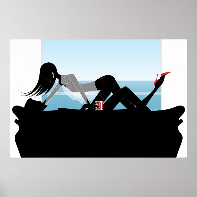 Intim tidpunkt poster (Framsidan)