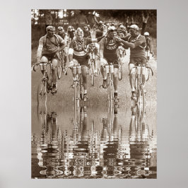 INTIMAT PORTRÄTT I TOUR DE FRANKRIKE Reflection Poster